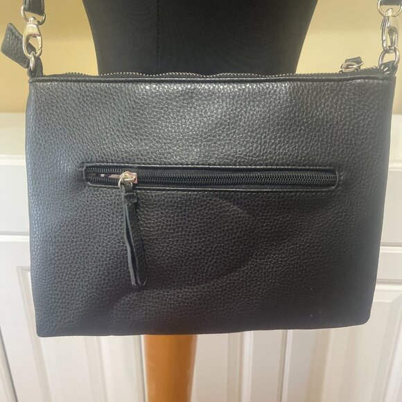 Jessica Simpson Shoulder /Crossbody /Wristlet- Black, Gray and Taupe Bag - Picture 2 of 14